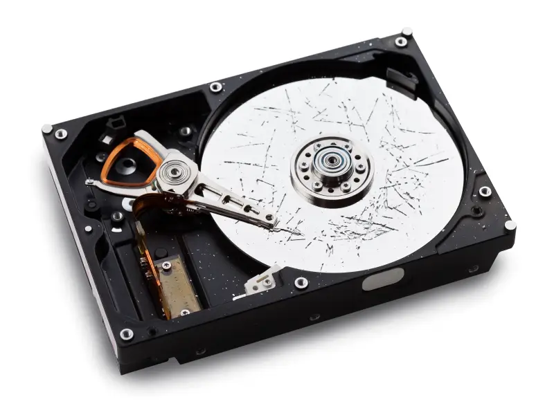 Avertissement d'erreur disque dur affiché par le système d'exploitation